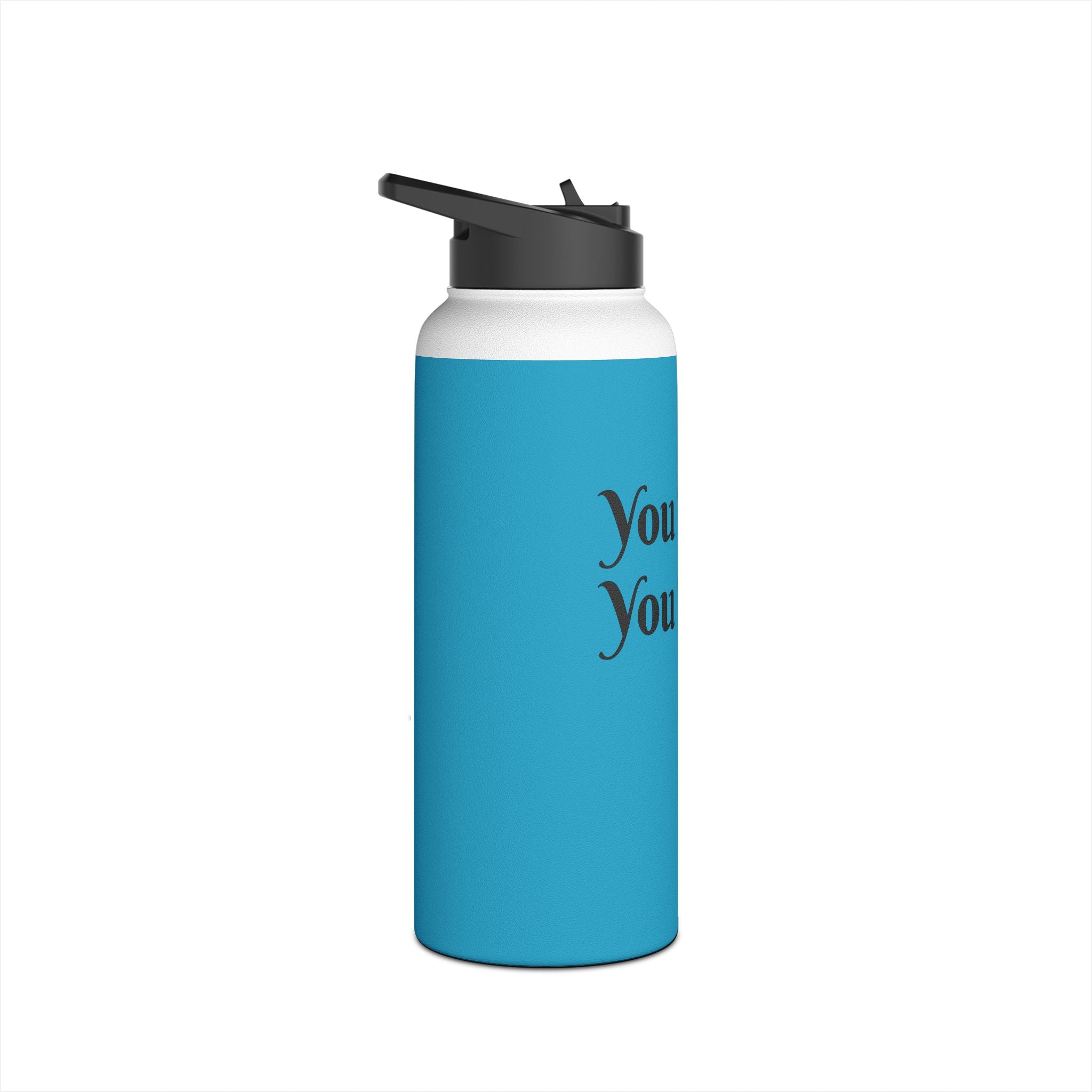 Carry Your Recovery In A Stainless Steel Water Bottle, Standard Lid