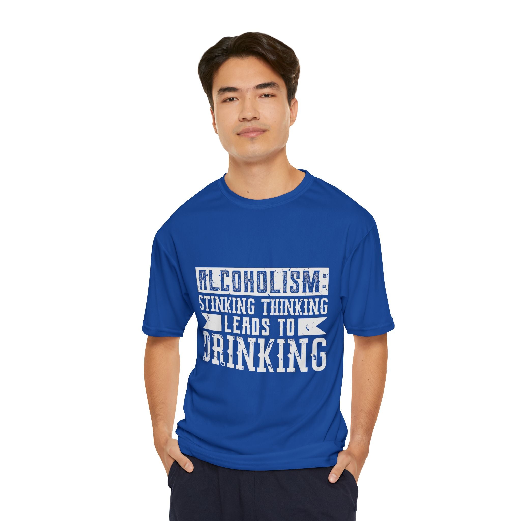 Alcoholism Stinking Thinking Leads To Drinking T-Shirt