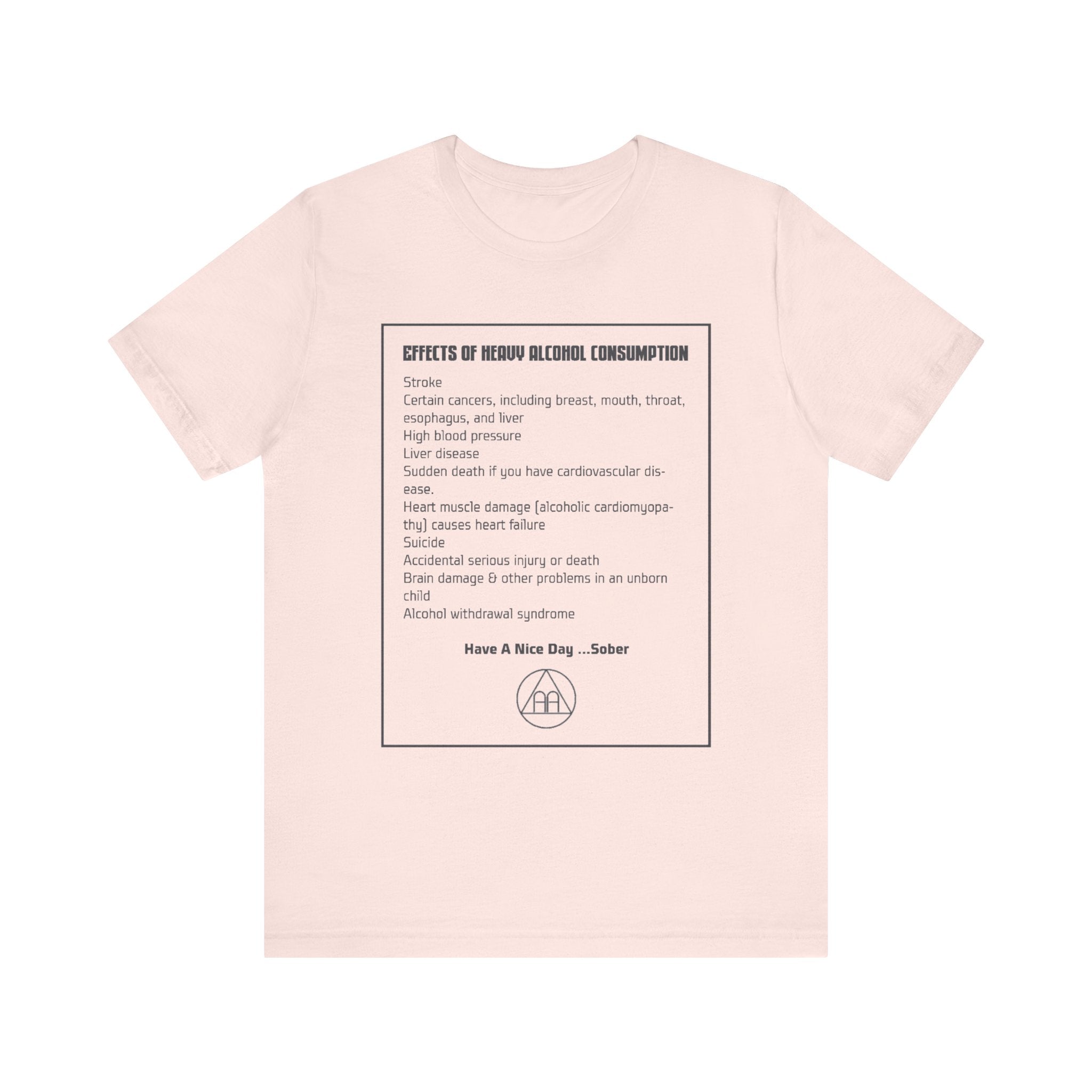 Effects of Heavy Alcohol Consumption T-Shirt