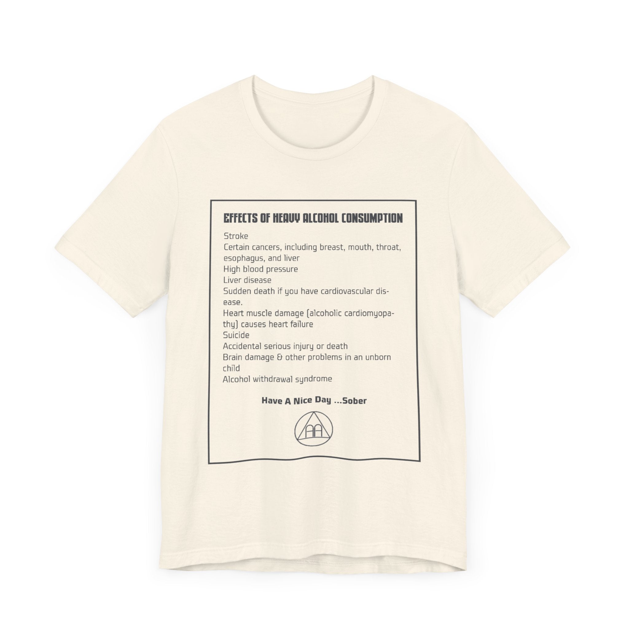 Effects of Heavy Alcohol Consumption T-Shirt