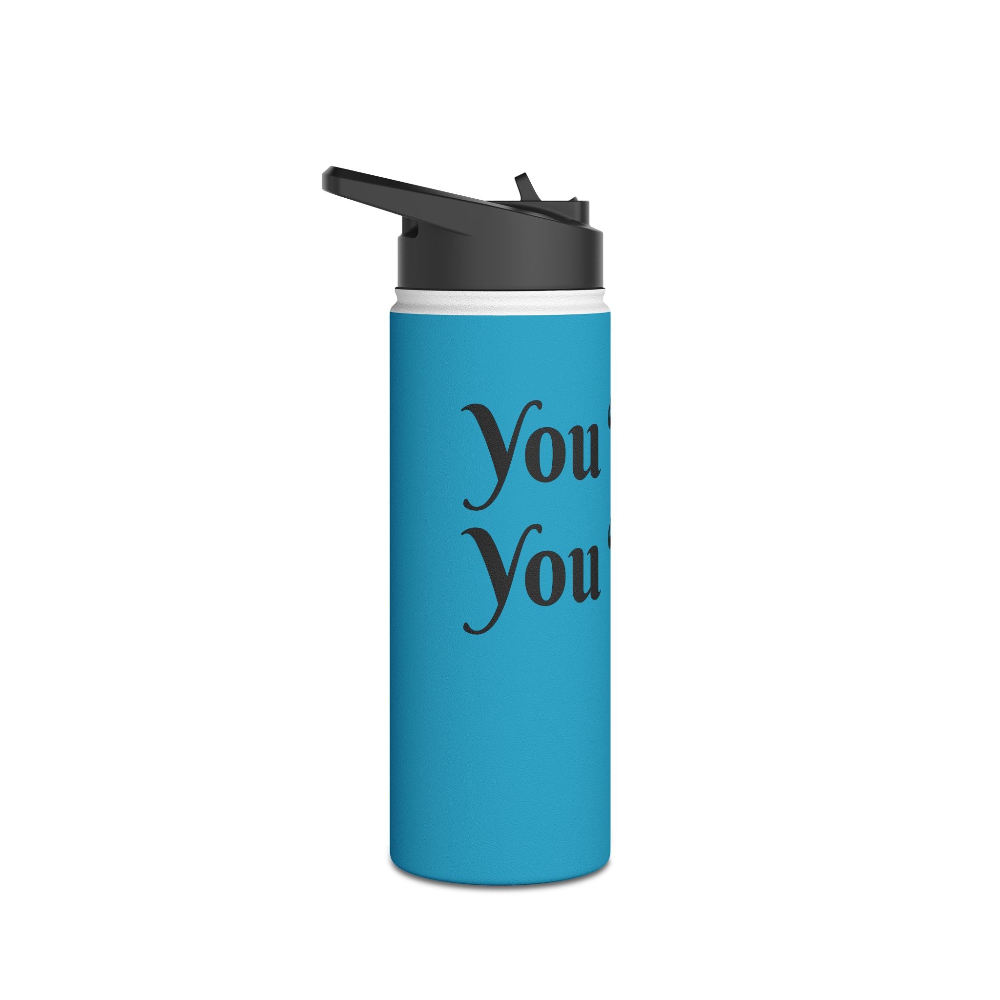 Carry Your Recovery In A Stainless Steel Water Bottle, Standard Lid