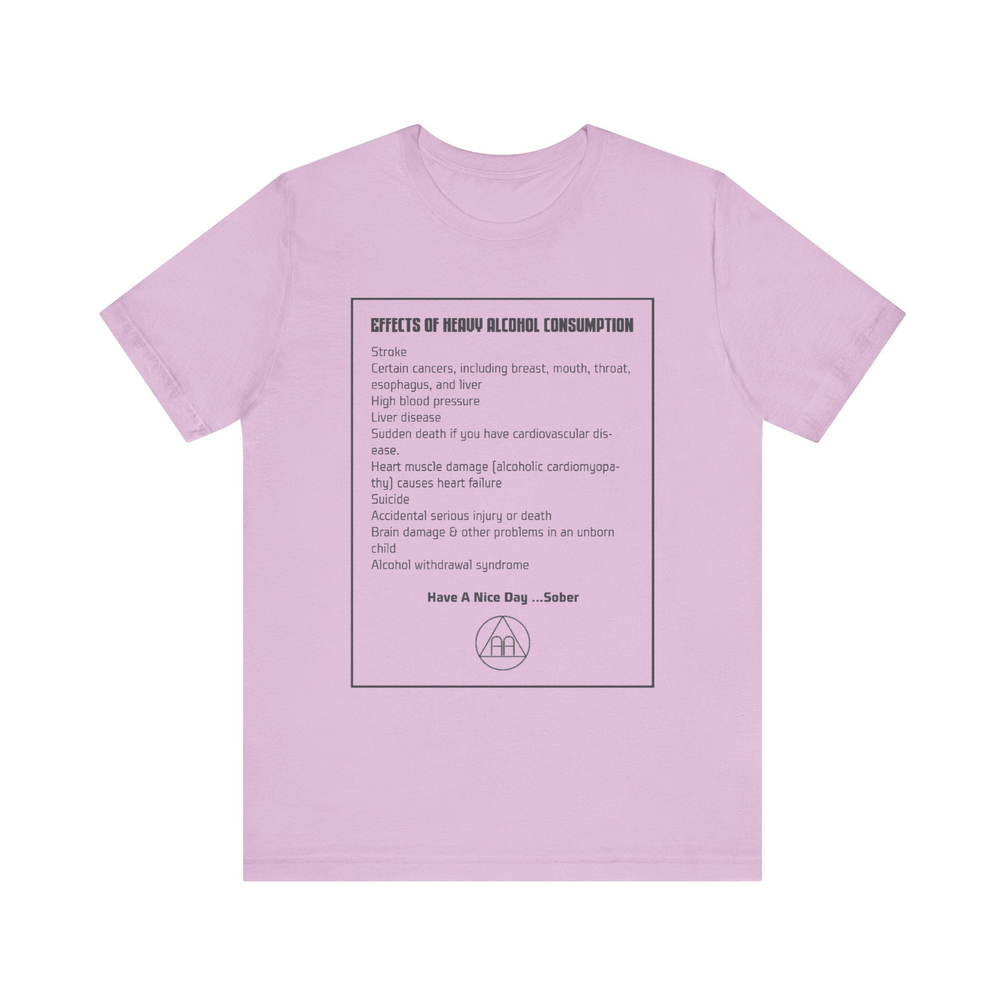 Effects of Heavy Alcohol Consumption T-Shirt