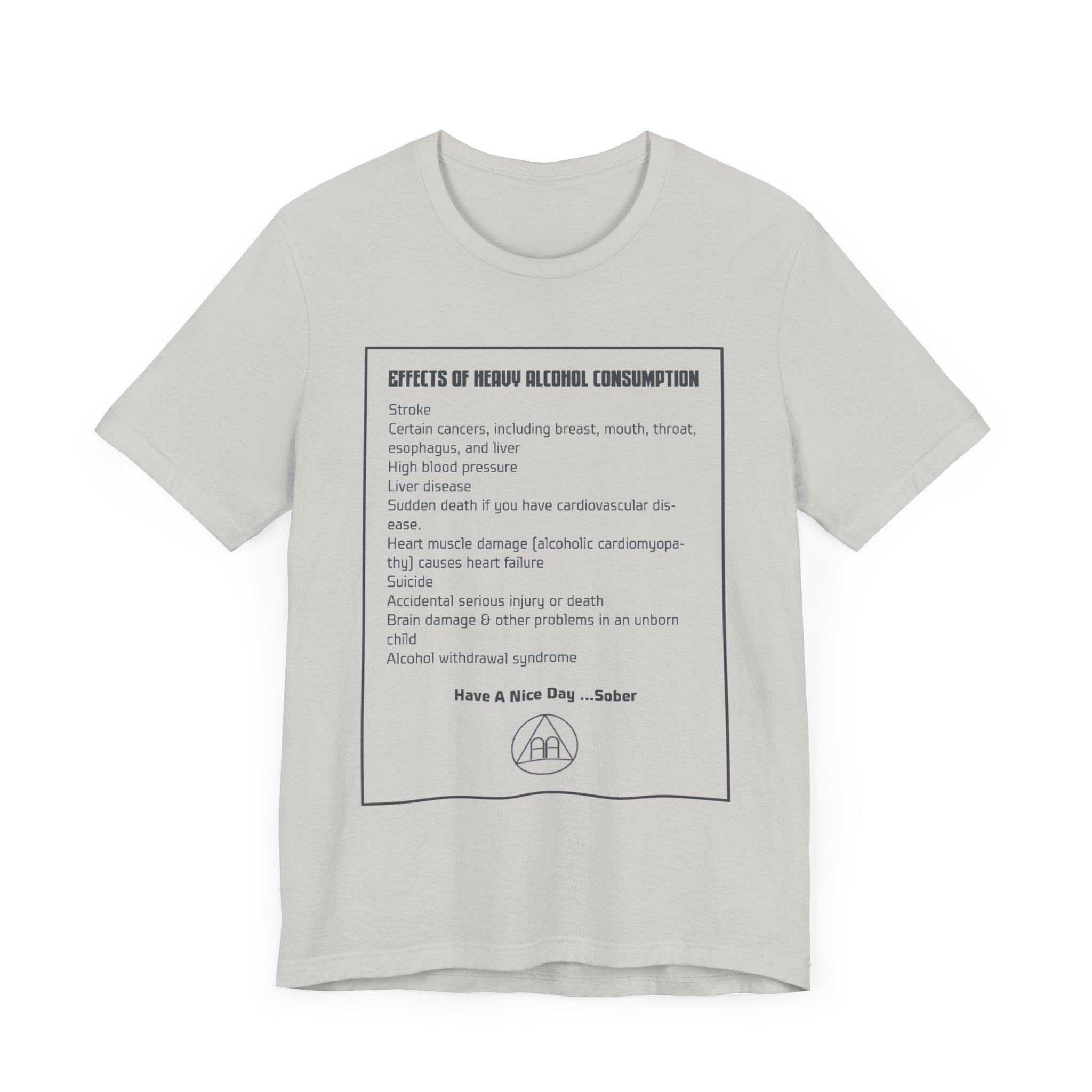 Effects of Heavy Alcohol Consumption T-Shirt